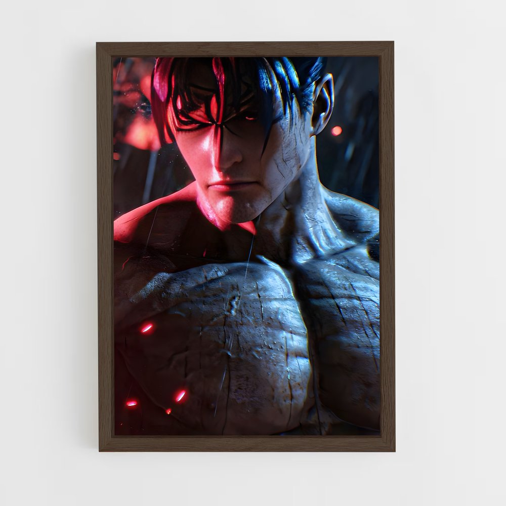 Poster Red Inferno – affiche Tekken (vue 5)